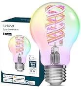 Linkind Matter Smart Bulbs, ST19/ST58 E26 Led Bulb Works with Alexa, Smart Light Bulbs, WiFi Bulb...