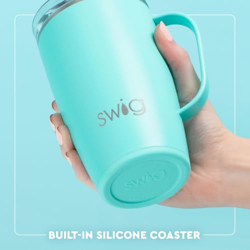 Reusable Insulated with Lid (Blue Lagoon)