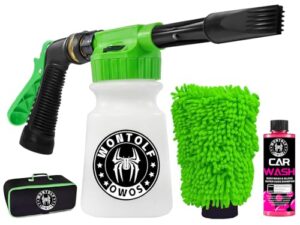 Wontolf Car Wash Foam Gun Foam Cannon Sprayer Kit with Car Wash Soap