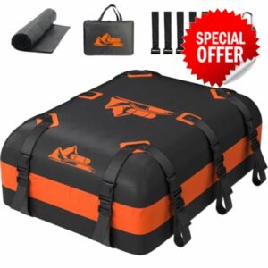 Car Rooftop Cargo Carrier Bag 20 Cubic Feet