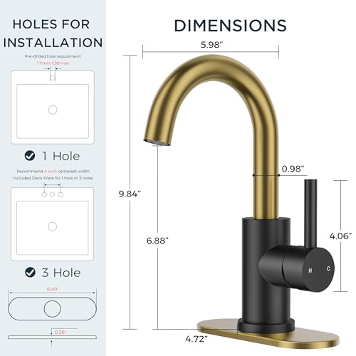 360° Swivel High Arc Spou