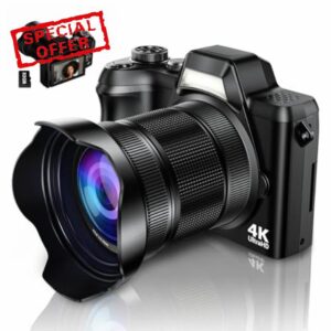 4K Digital Camera for Photography