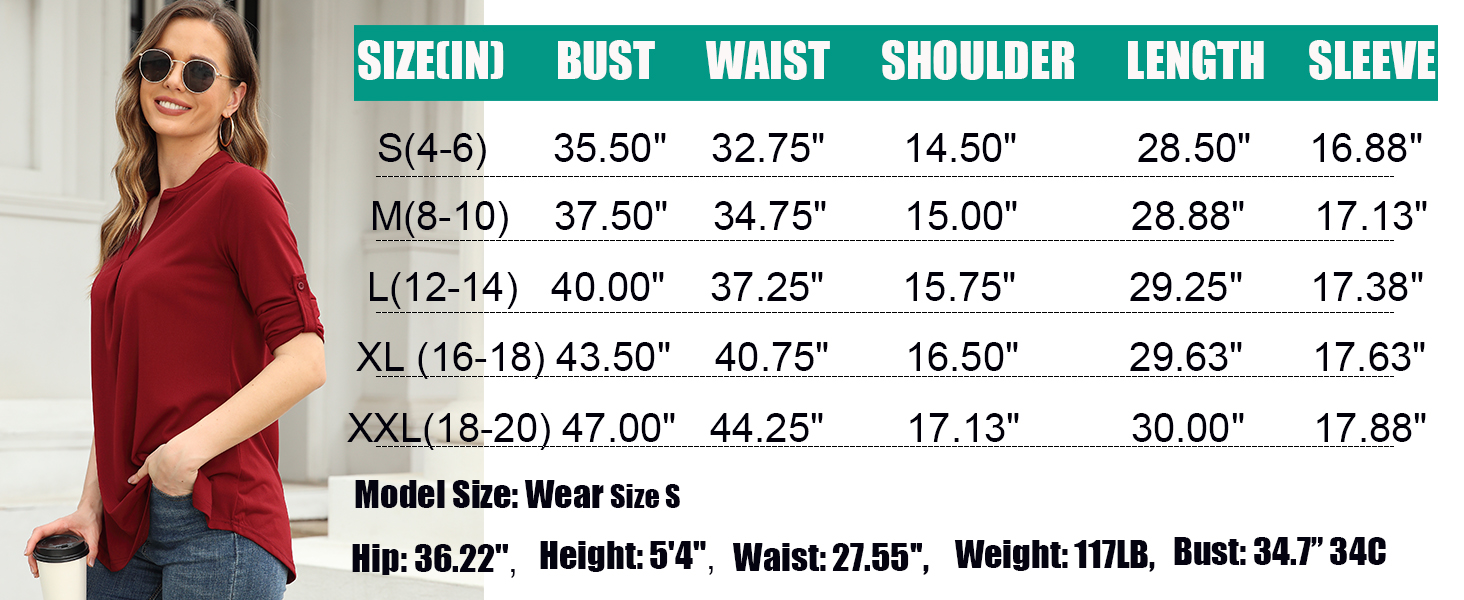 blouses for women office work tops business casual dressy tops
