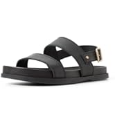 Sperry Women's Isla Leather Flip Flop Sandal, Brown, 5