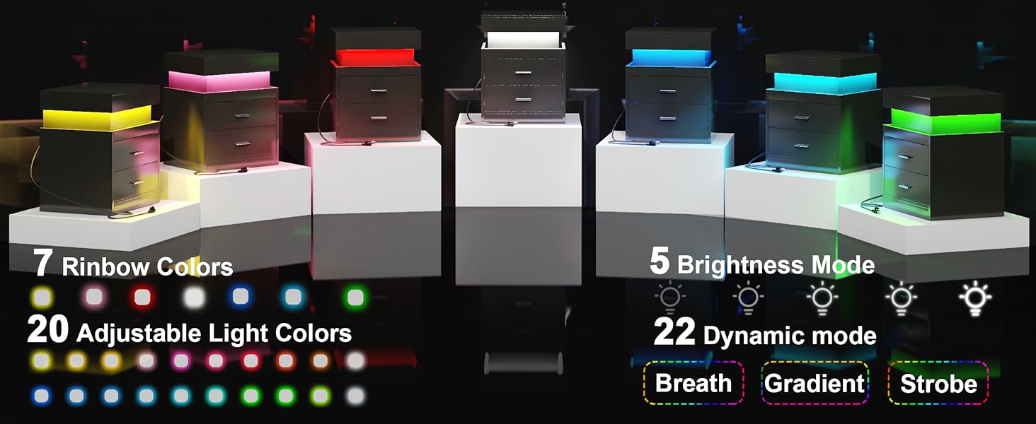 LED NIGHTSTAND
