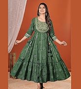 Women's Printed Anarkali Kurti