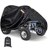 Nilight ATV Cover Waterproof 420D Heavy Duty Ripstop Material 4 Wheeler Quad Cover All Season Wea...