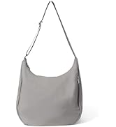 Baggallini Swift Hobo Crossbody Bag for Women - Lightweight 15.7"x16" Travel Purse Handbag Hobo Bag