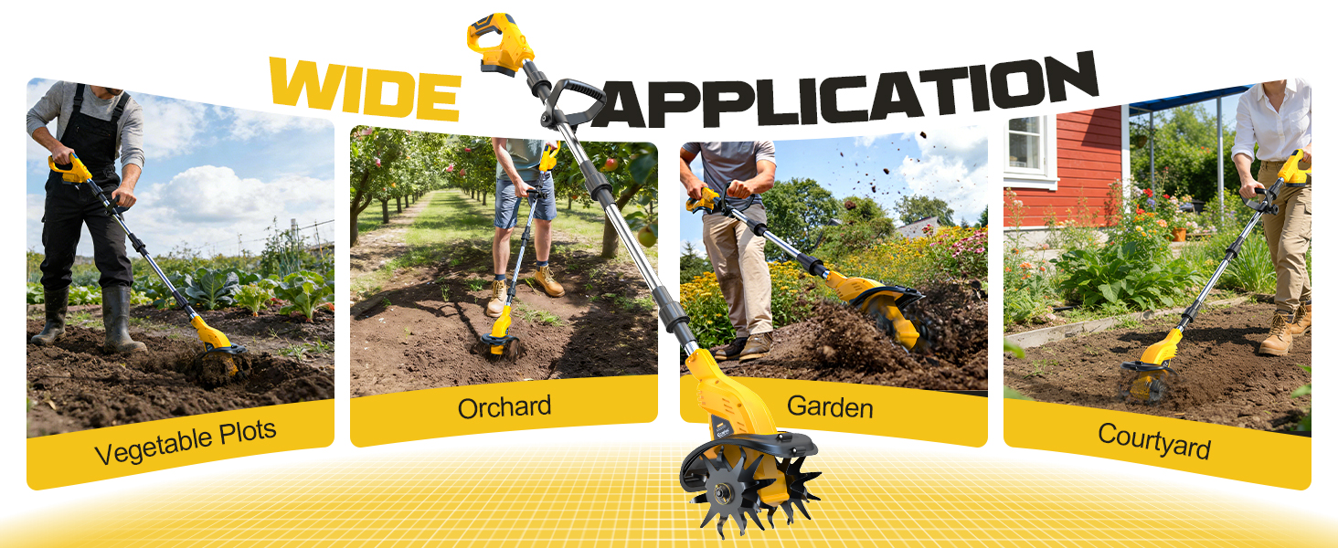 tiller for gardening