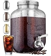 Zulay Commercial Coffee Urn - 50 Cup Fast Brew Stainless Steel Hot Beverage Dispenser - BPA-Free ...