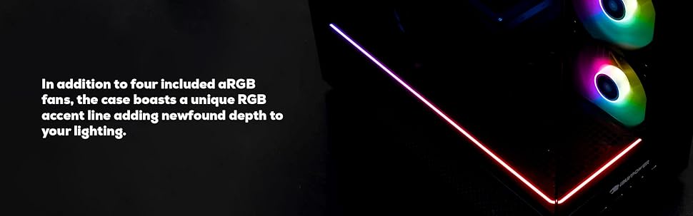 iBUYPOWER Element 9 Gaming PC uses a first of its kind new technology for an RGB corner power button