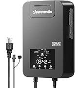 DEWENWILS 120W Low Voltage Landscape Transformer, Outdoor Transformer with Timer and Photocell Se...