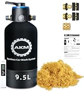 AKM Spotless Water System for car wash,Pre-Filled with DI Resin, DI Water System,Garden Hose Quic...