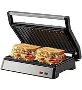 Double Waffle Maker, 6.5" Belgian Waffle Maker with 2 Independent Adjustable Temp Knobs, 1200W Wa...