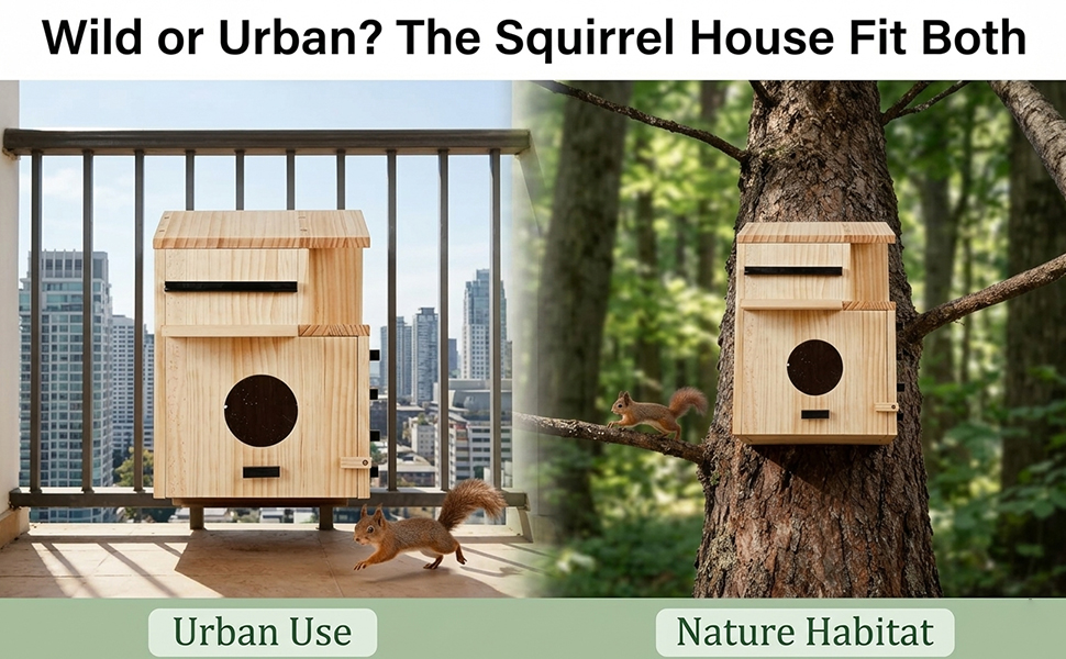 SQUIRREL HAVEN: ALL-WEATHER, ALL-PREDATOR DEFENSE