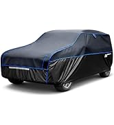 JOYTUTUS Car Cover Compatible with 1994-2025 Mustang & 2010-2025 Camaro, All Weather Protection W...