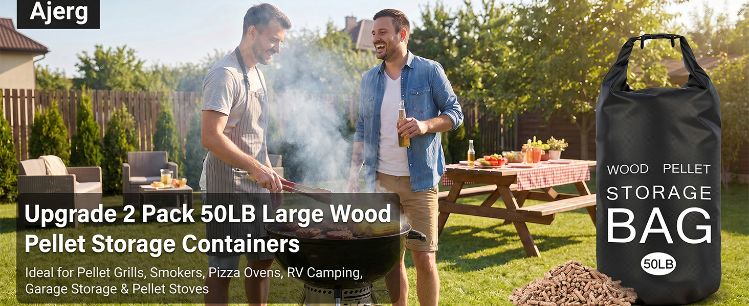 wood pellet storage containers