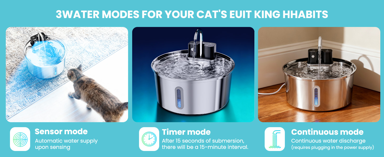 cat water fountain