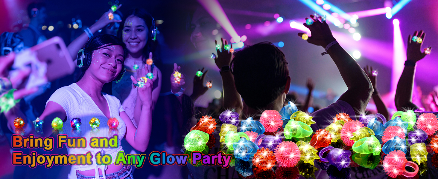 LED Light Up Rings