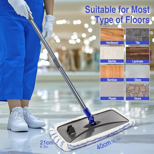 Floor Commercial Mop for Wet & Dry Use