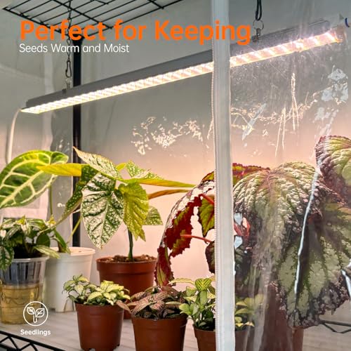 5 Pack 150W Full Spectrum Grow Lights with 3 Color Mode For Indoor Plants