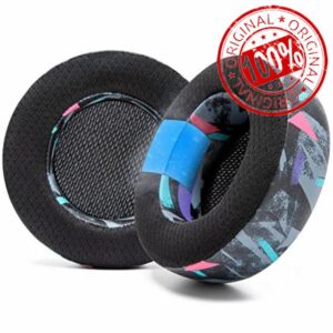 WC Freeze Virtuoso - Hybrid Fabric Cooling Gel Replacement Earpads for Corsair Virtuoso Gaming Headset