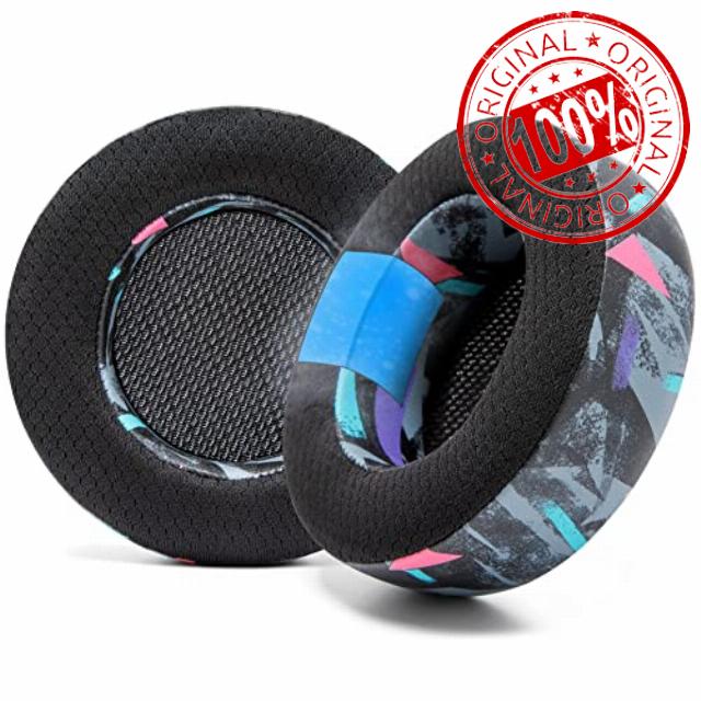 WC Freeze Virtuoso - Hybrid Fabric Cooling Gel Replacement Earpads for Corsair Virtuoso Gaming Headset