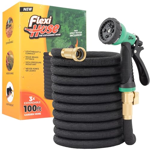 100FT - Lightweight Retractable Garden Hose