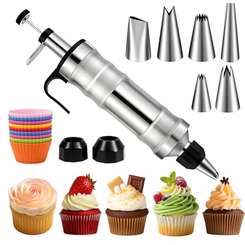 Stainless Steel Icing Piping Kit | Cake Decorating Tools