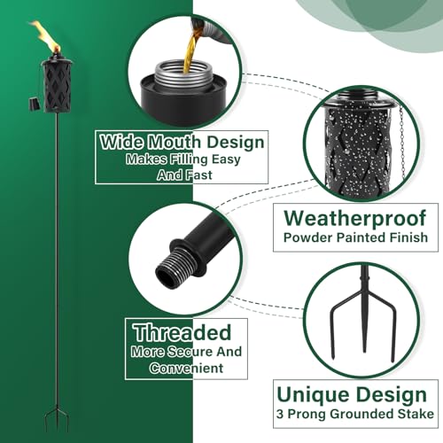 Outside Torches for Backyard