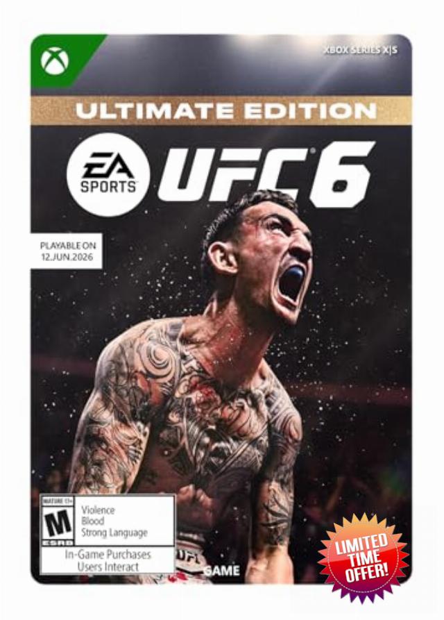 UFC 6 | Ultimate | PRE-PURCHASE | Xbox Series X|S Digital Code