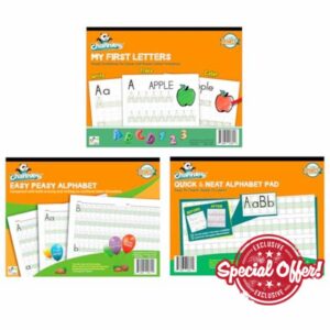 Channie's Beginner's Alphabet & Handwriting Workbooks