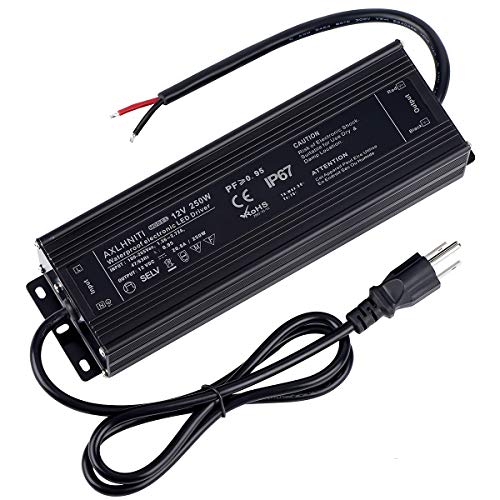 110V AC to 12V DC Low Voltage Output with 3-Prong Plug