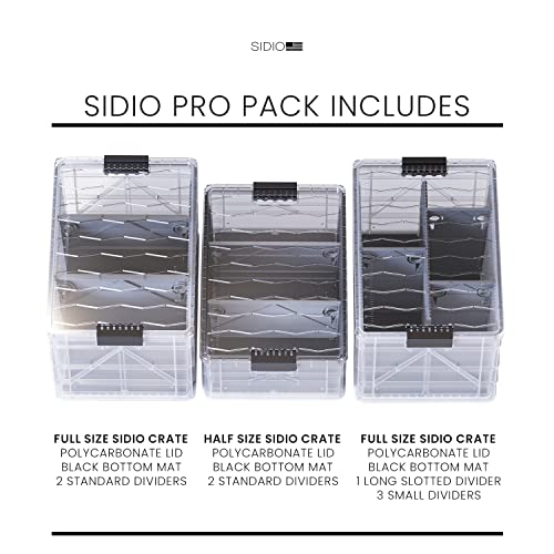 Totes and Containers with Lids and Dividers - Durable Organizer for Home