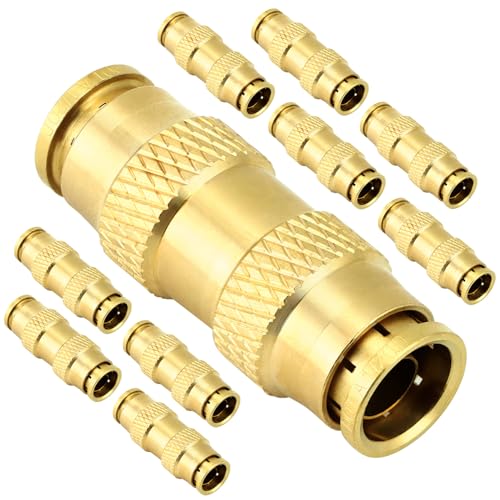 10 Pack Quick Connect Pneumatic Fittings