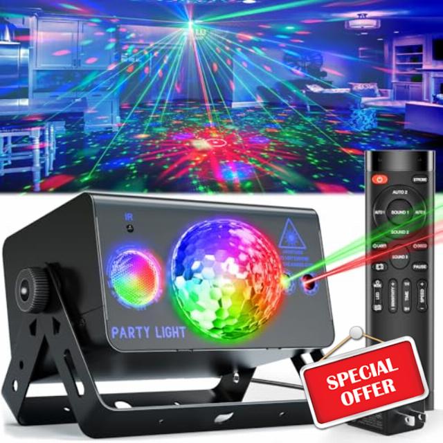 Party Lights Dj Disco Ball Light