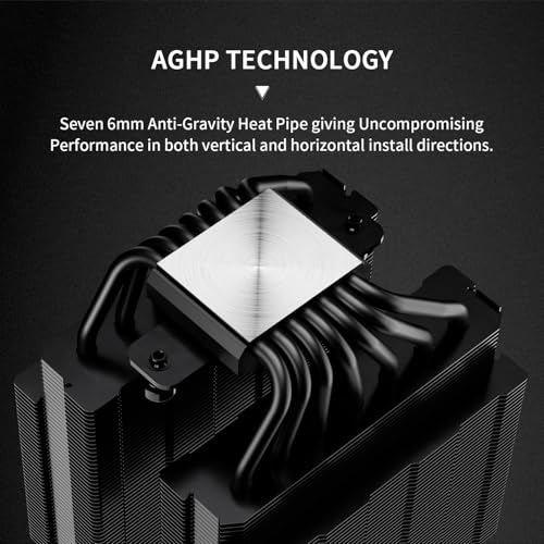 7 Heat Pipes CPU Cooling
