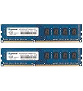 4GB DDR3 8500 PC3-1066MHz, Royemai 2Rx8 1067MHz SODIMM RAM Memory for Laptop Notebook MacBook Lat...