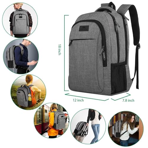 Water Resistant College School Computer Bag Gift for Men & Women Fits 15.6 Inch Notebook