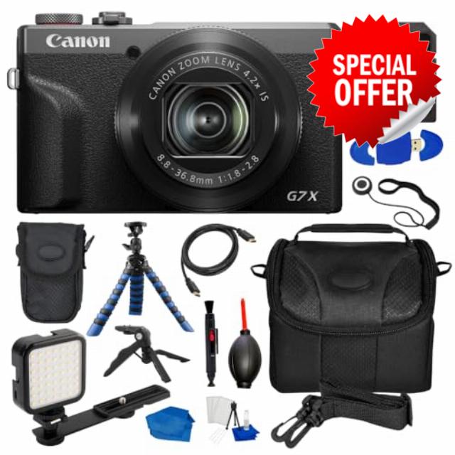 Canon PowerShot G7 X Mark III Digital Camera Kit (Graphite Limited Edition) with 64GB Extreme PRO SD Card