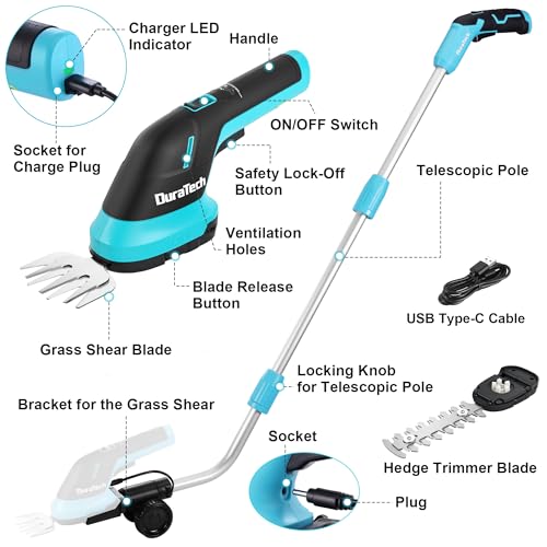 USB Type-C Cable and Built-in Li-ion Battery