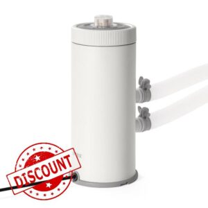 INTEX C1000 Cartridge Filter Pump for AGP: 1000 GPH Pump Flow Rate - Cartridge Gauge Indicator - HydroAeration Technology - Includes Type A Filter Cartridge - Turnover Rate/System Flow 750 GPH