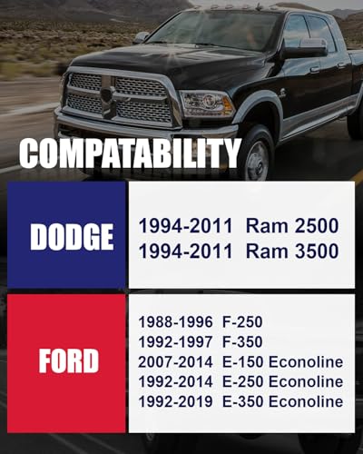 1992-1997 F350 with 9/16-18 Studs & 126.15mm Bore
