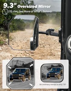 9" Extra Large HD Glass with 360° Adjustable Angle