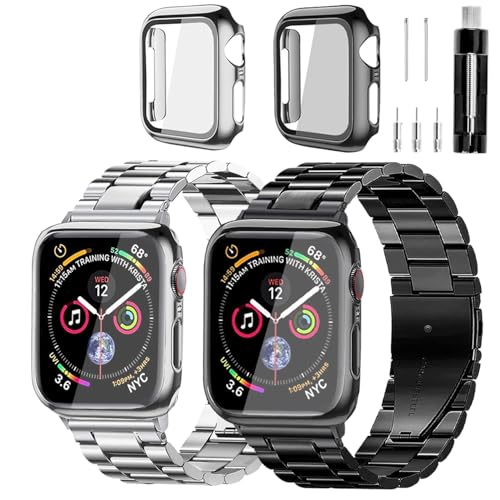 Stainless Steel Band and Case Compatible With Apple Watch Iwatch Ultra Series 11 10 9 8 7 6 5 4 3 2 1 SE 49mm 45mm 46mm 44mm 42mm 41mm 40mm 38mm