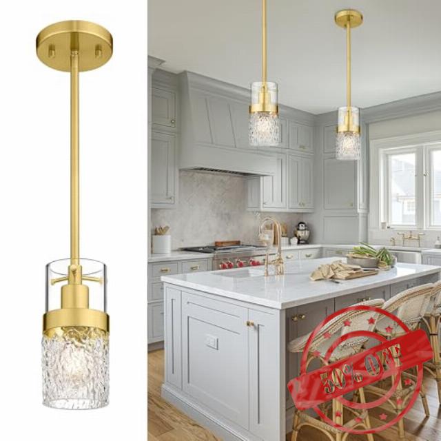 LMS Gold Pendant Light