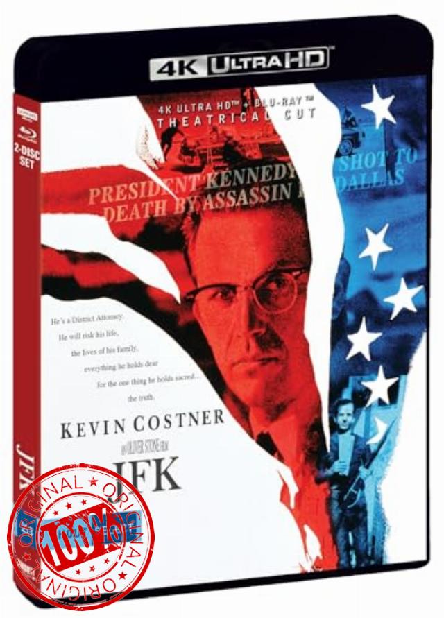 JFK - Theatrical Cut 4K Ultra HD + Blu-ray
