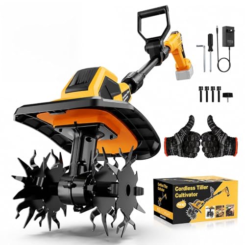 400RPM Electric Garden Rototiller