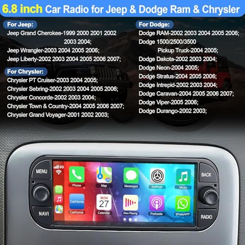 for Jeep Wrangler 2003 2004 2005 2006