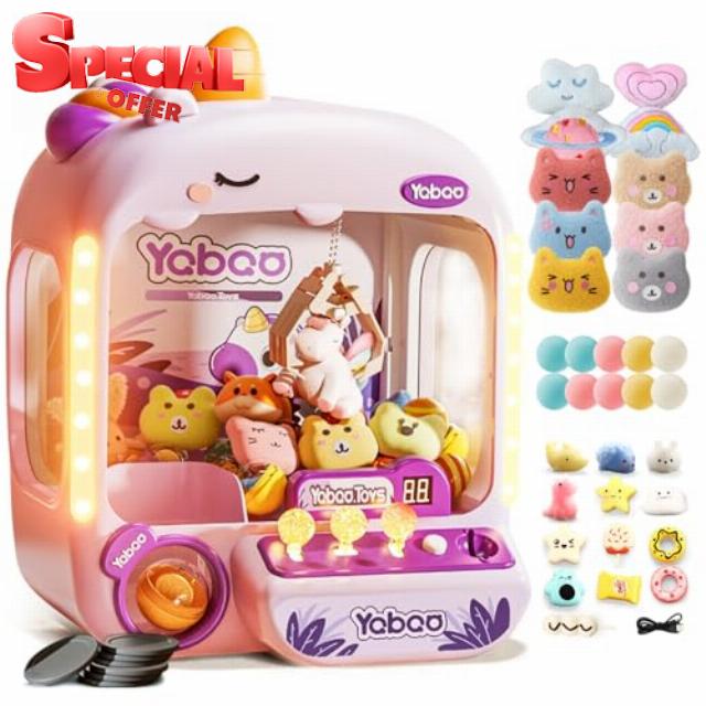 Vanvimen Unicorns Claw Machine for Kids Girls